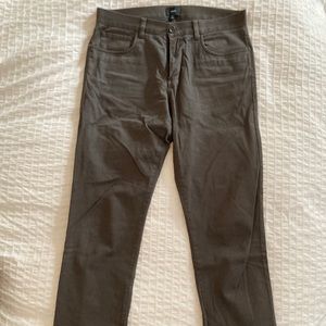 VINCE Olive chinos